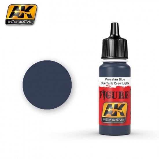 Figure Series Acrylic Paint - Prussian Blue / Blue Tank Crew Lights (17ml)