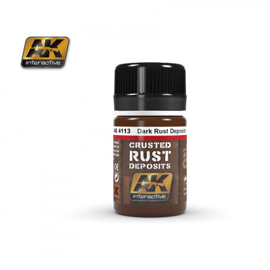 Enamel Paint - Dark Rust Deposit (35ml)