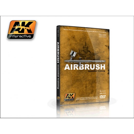 DVD - Airbrush Essential Training (57min) [NTSC Version]