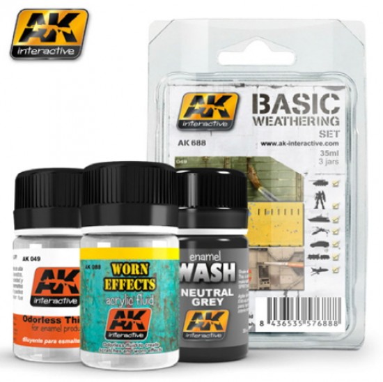 Basic Weathering Set (3 x 35ml)