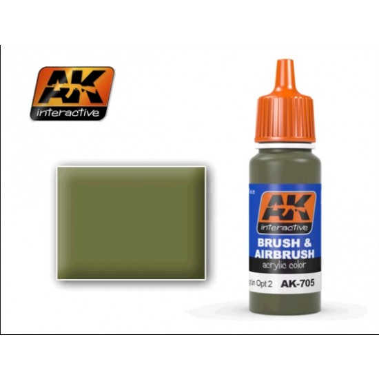 Acrylic Paint - RAL7008 Graugrun Opt 2 (17ml)