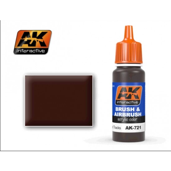 Acrylic Paint - Light Rust for Rusty Tracks (17ml)
