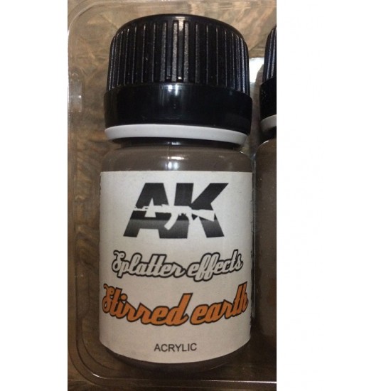 Acrylic Splatter Effects - Stirred Earth (35ml)