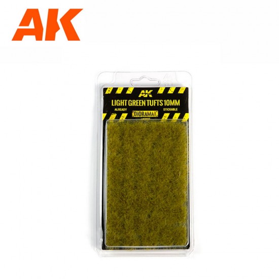 Light Green Tufts 10mm (self-adhesive)
