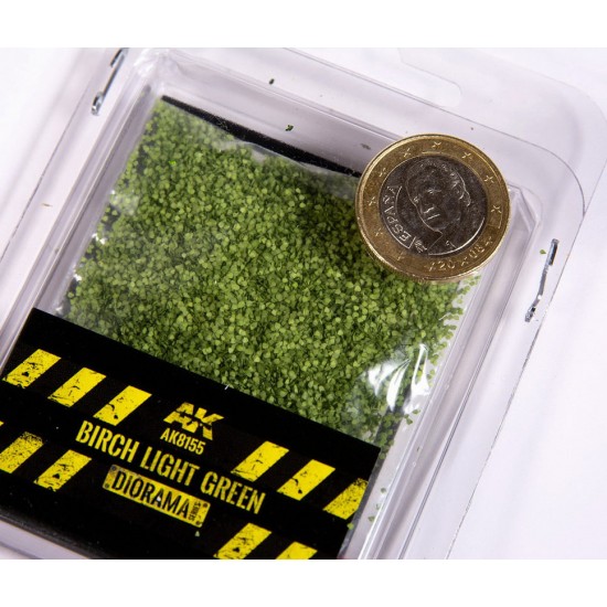 1/72 28mm Scale Birch Light Green Leaves (7gr)