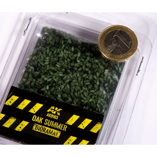 1/35 1/32 75mm 90mm Scale Oak Summer Leaves (7gr)
