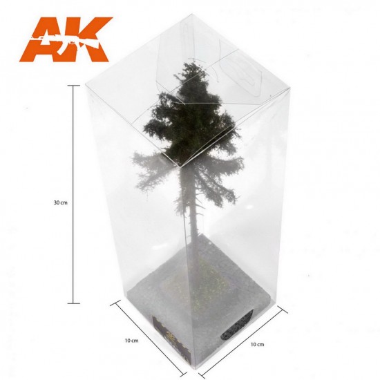 Spruce Tree for 1/35 / 1/32 / 54mm Scale Scene (height: 260-270mm approx.)