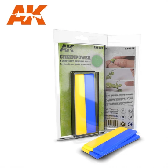 Green Power (Bi-component Modelling Putty 2x 10cm)