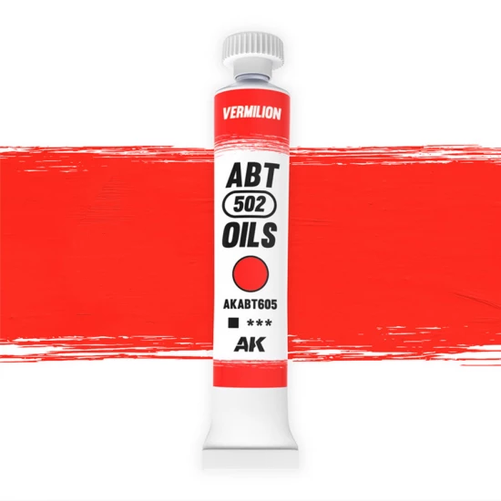 Oil Paint - Vermilion (20ml tube)