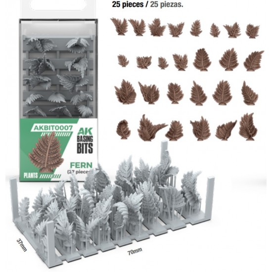 Wargames Basing Bit - Plants #Fern (25pcs)