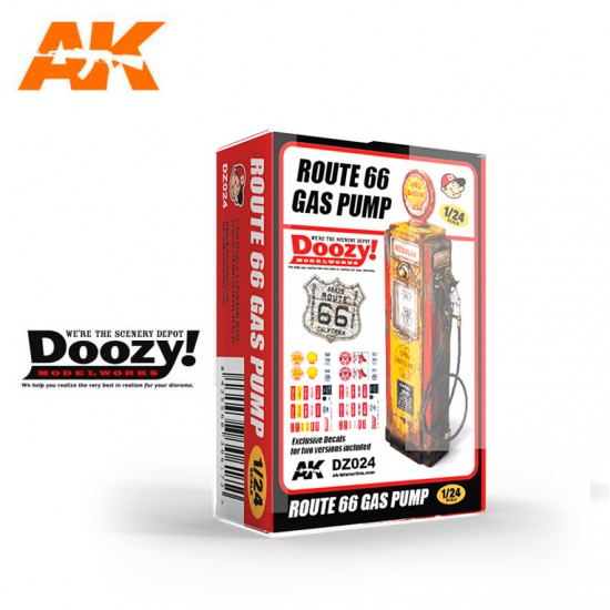 1/24 Route 66 Gas Pump