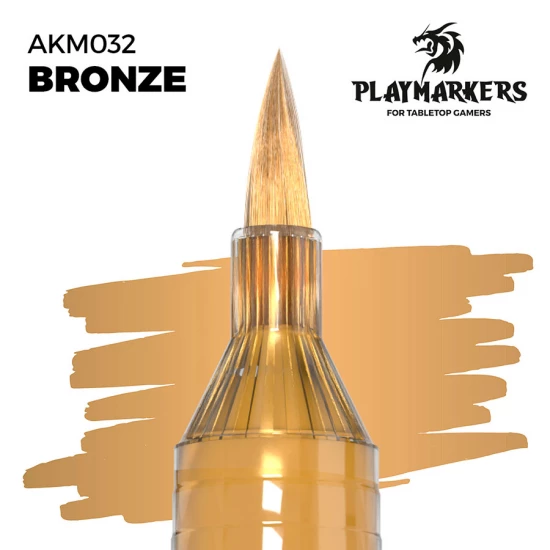 Acrylic Paint Marker for Tabletop Gamers - Bronze #PLAY MARKERS