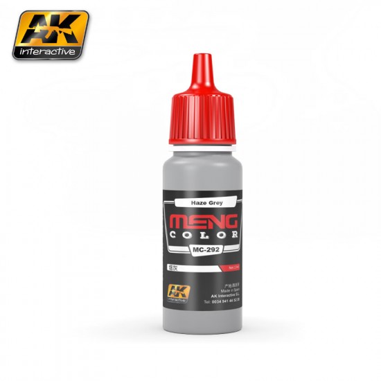 Meng Colour Series Acrylic Paint - Haze Grey (17ml)