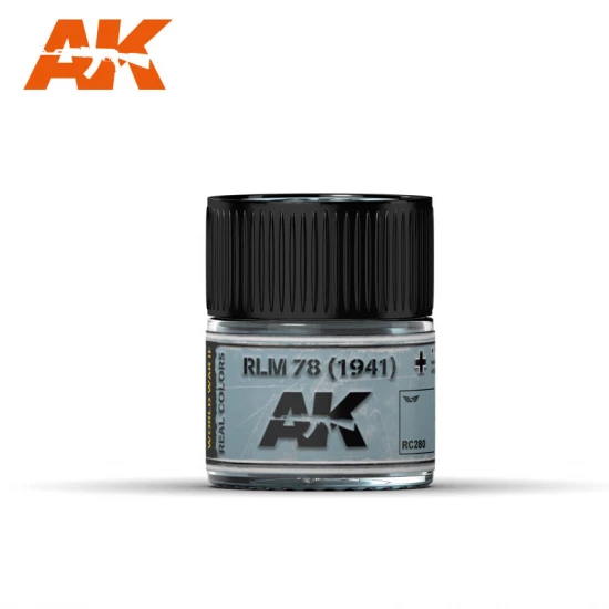 Real Colours Aircraft Acrylic Lacquer Paint - RLM 78 1941 (10ml)