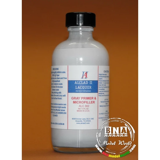 Grey Primer 4oz/120ml