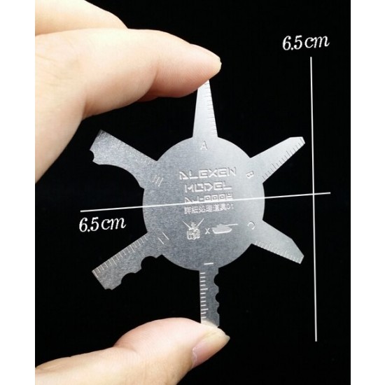 Generic Grinding Tool (Scraper) for All Scale Gundam/Scale Models Ver. 1