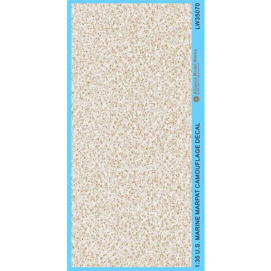 1/35 US MARINES MARPAT DESERT Camouflage Decals