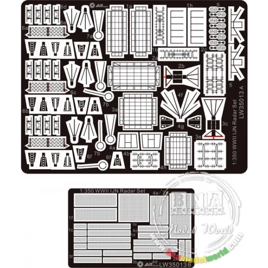 1/350 WWII IJN Shipboard Radars