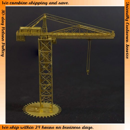 1/700 WWII USN 20ton Tower Crane set (Late Type) (3 cranes)