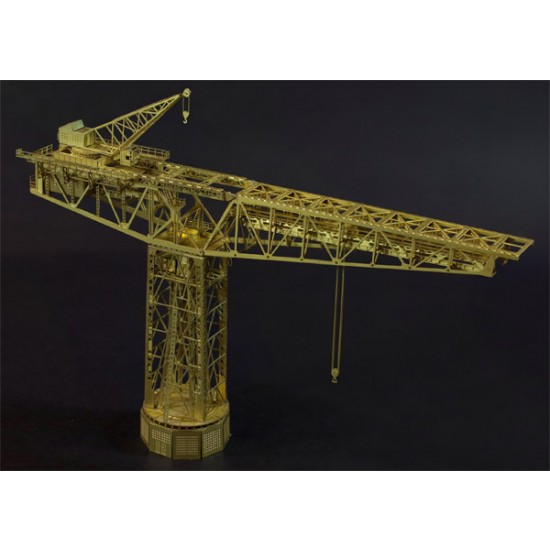 1/700 WWII KM 250ton Giant Cantilever Crane set (Blohm+Voss Hamburg Shipyard)