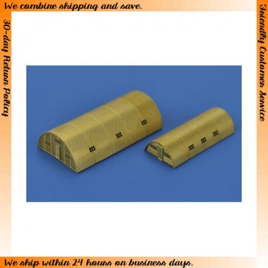 1/700 Dockyard Diorama Accessories - Dockyard building set 8 Barracks