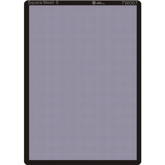 Square Mesh - Small 0.45mm Spacing (Size: 10cm x 7cm)