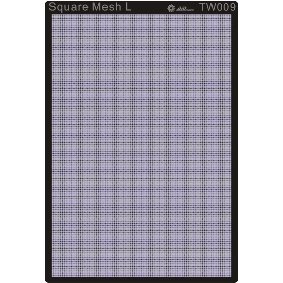 Square Mesh - Large 0.85mm Spacing (Size: 11cm x 7cm)