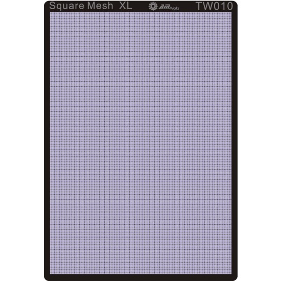 Square Mesh - X-Large 1mm Spacing (Size: 11cm x 7cm)