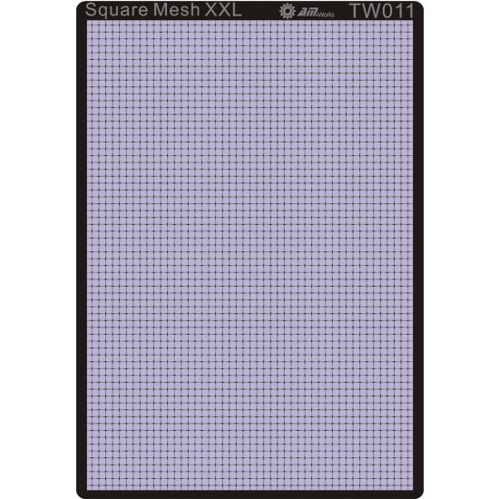 Square Mesh - XX-Large 1.5mm Spacing (Size: 11cm x 7cm)