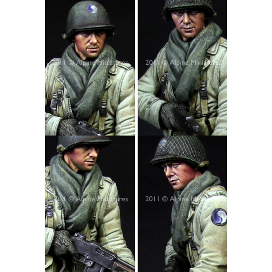 1/16 BAR Gunner US 29th Infantry Division (1 figure)