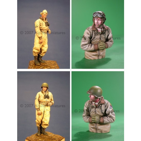 1/35 US Tank Crew in Winter Set (2 figures)