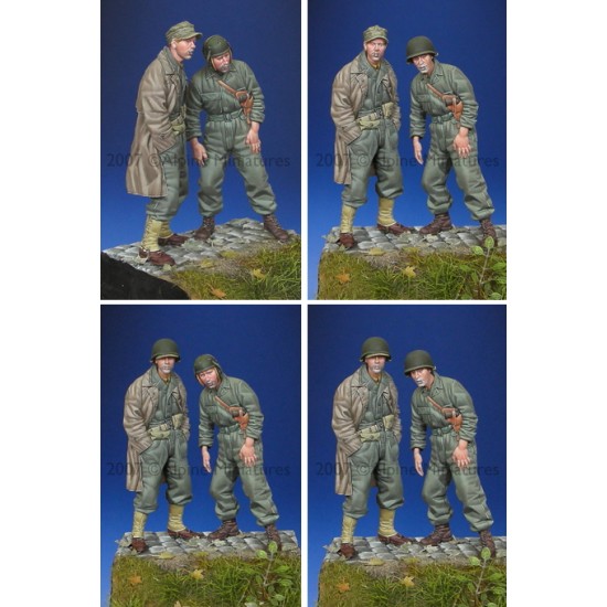 1/35 WWII US Tank Crew Set (2 figures)