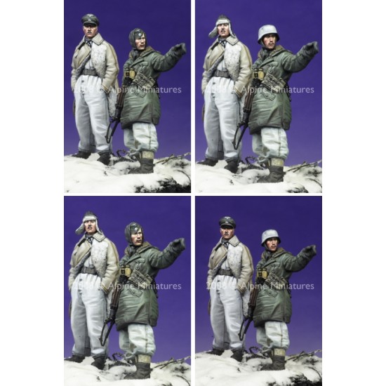 1/35 LAH Officer Kharkov Set #2 (2 figures)