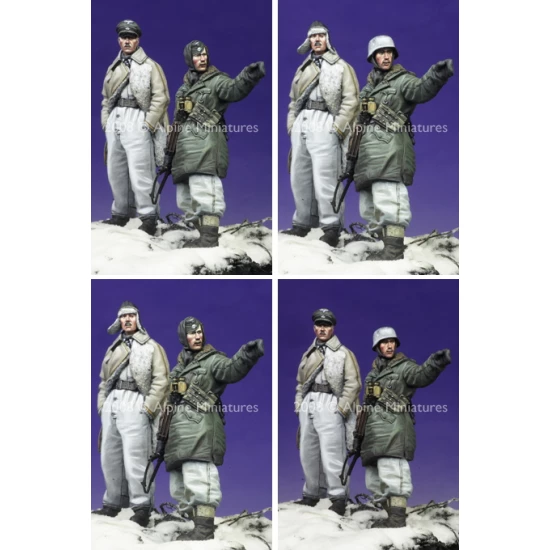 1/35 LAH Officer Kharkov Set #2 (2 figures)