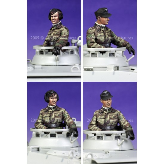 1/35 German Panzer Commander (1 figure)