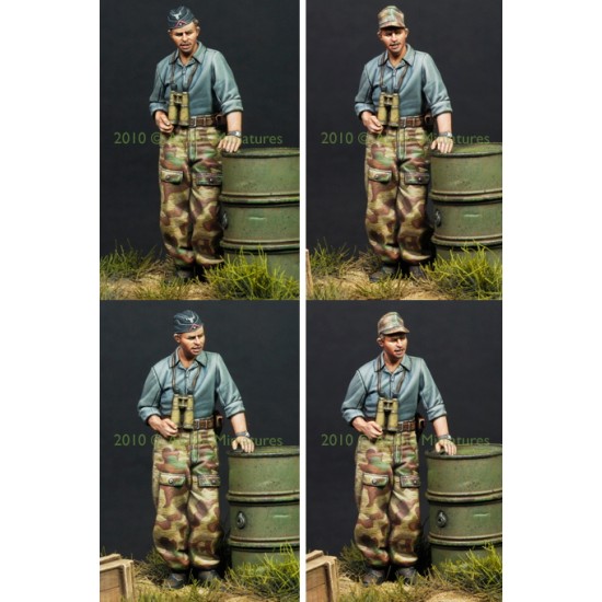 1/35 German Panzer Crew in Summer (1 figure)