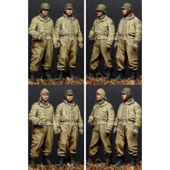 1/35 WWII US AFV Crew Set (2 figures)