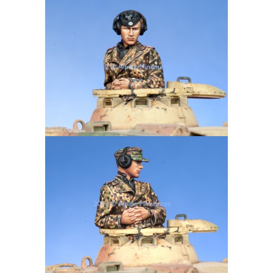 1/35 WSS Panzer Commander #2 (1 figure)