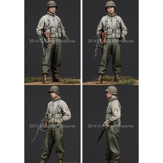 1/35 WWII US Infantry NCO (1 figure w/2 different heads)