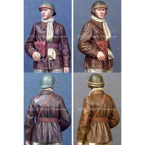 1/35 WWII French Tank Crew (1 figure w/2 different heads)