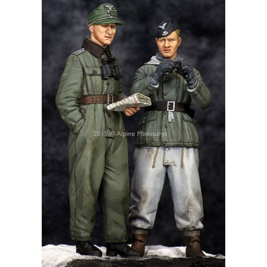 1/35 Joachim Peiper Kharkov Set (2 figures, each w/2 different heads)