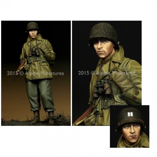 1/35 WWII US Infantry Officer (1 figure w/2 different heads)