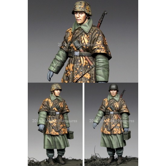 1/35 SS Grenadier KG Hansen (1 Figure with 2 Different Heads)