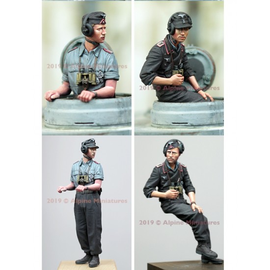 1/35 German Panzer Commander Summer Set (2 figures)