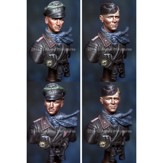 1/16 Officer 116th Panzer Division "Windhund" Bust