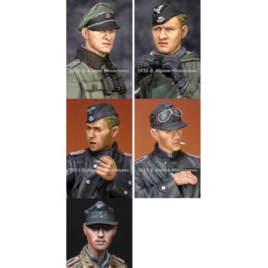 1/35 WSS Head Set #5 (5pcs)