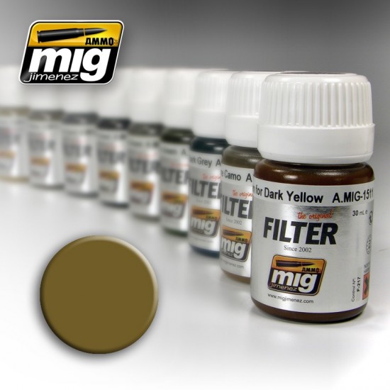 Filter - Ochre for Light Sand (Enamel Based, 30ml)