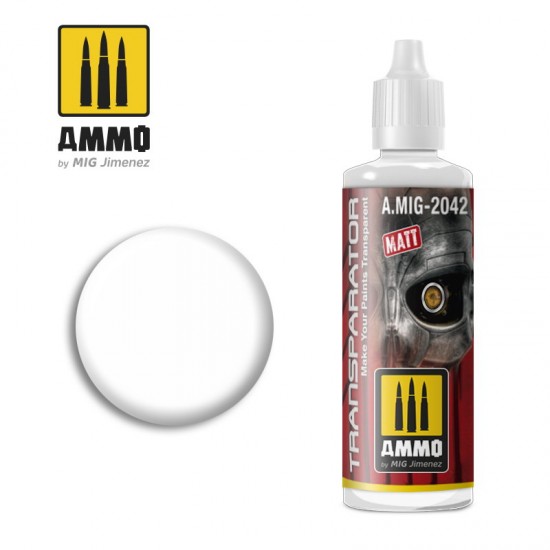 Water Based Acrylic Thinner #Transparator Matt (17ml)