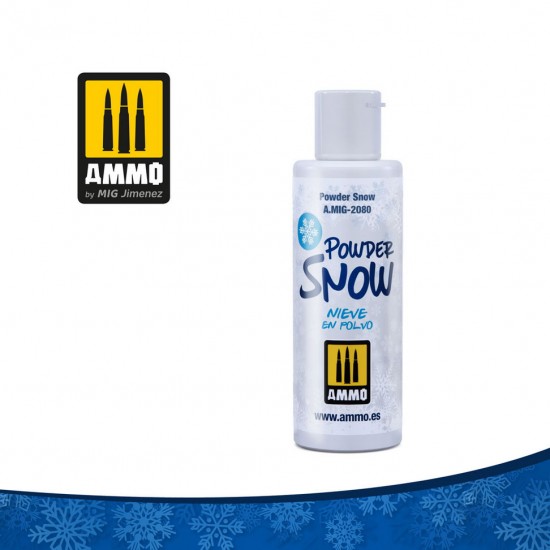 Powder Snow (60ml) for Simulating Pure and Freshly Fallen Snow
