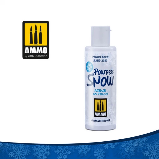 Powder Snow (60ml) for Simulating Pure and Freshly Fallen Snow
